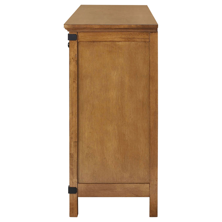 Brenner 8-drawer Dresser Rustic Honey