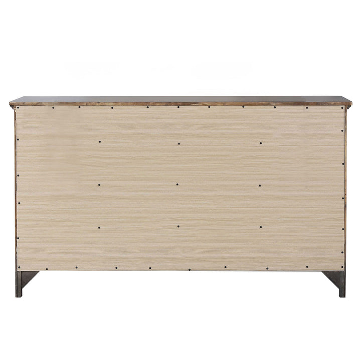 Brenner 8-drawer Dresser Rustic Honey