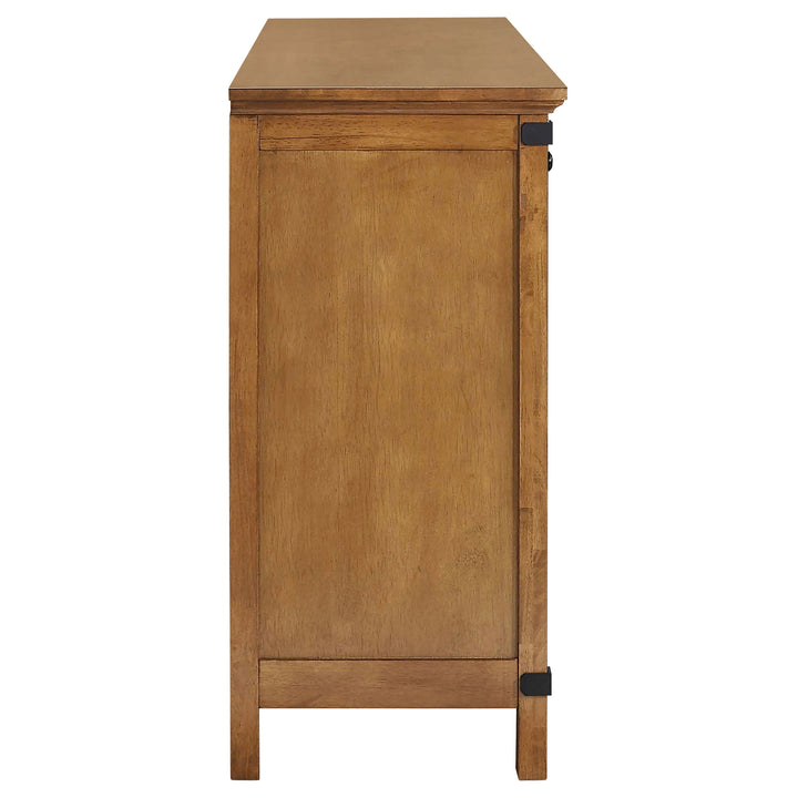 Brenner 8-drawer Dresser Rustic Honey