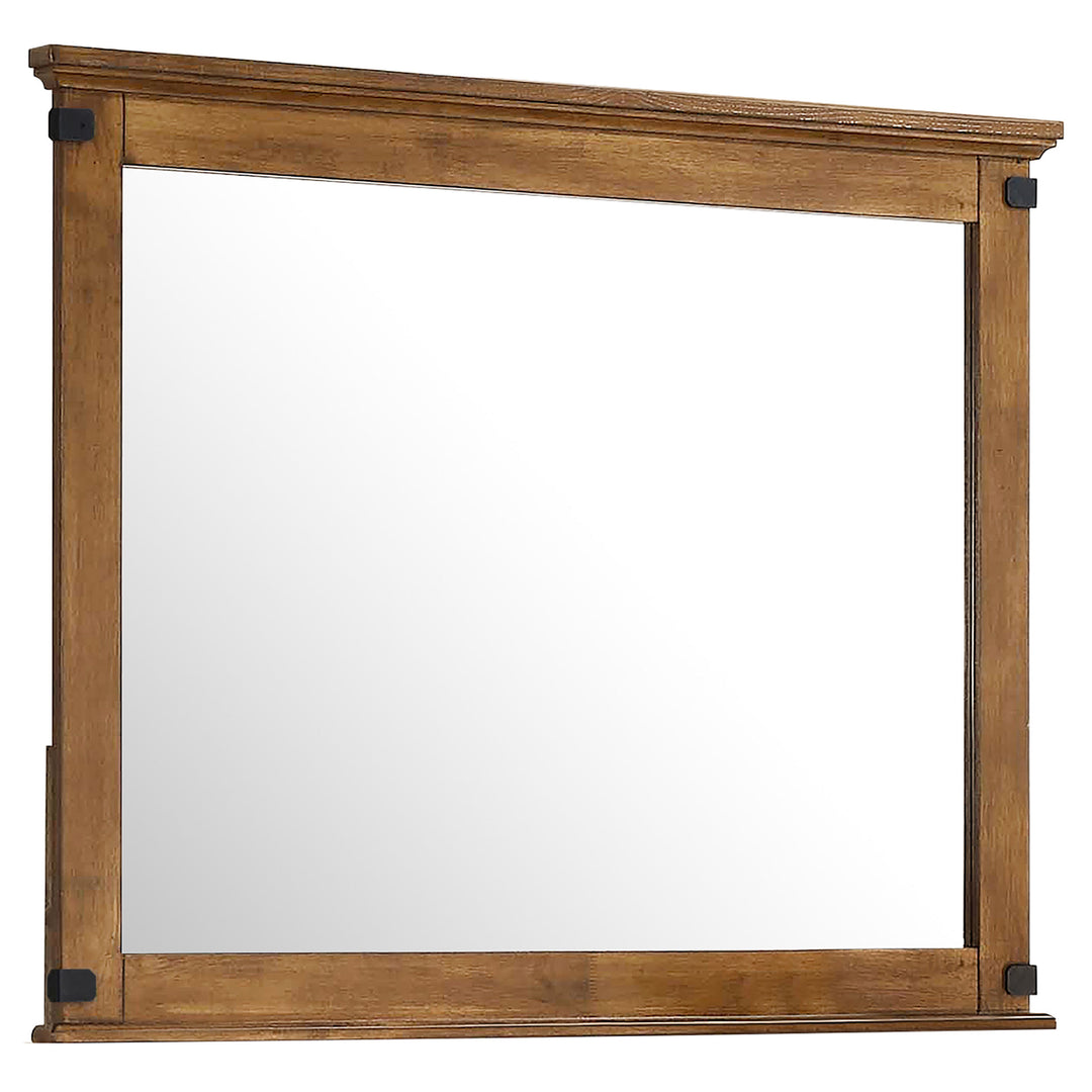 Brenner Dresser Mirror Rustic Honey