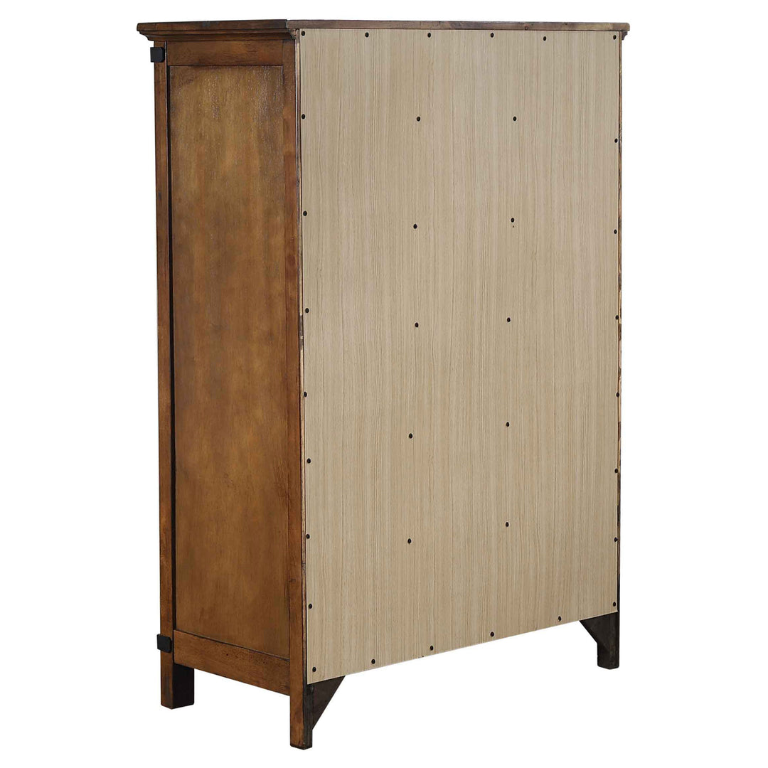 Brenner 7-drawer Bedroom Chest Rustic Honey