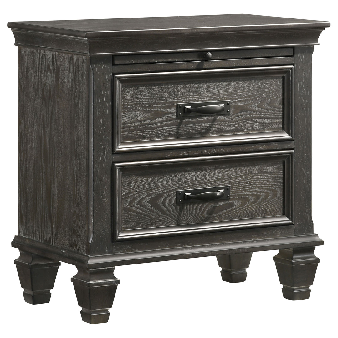 Franco 2-drawer Nightstand Weathered Sage