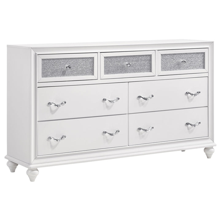 Barzini 4-piece Queen Bedroom Set White