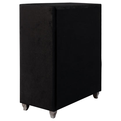 Deanna 5-drawer Bedroom Chest Black