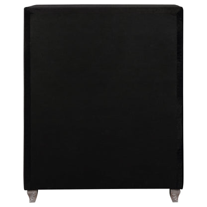 Deanna 5-drawer Bedroom Chest Black