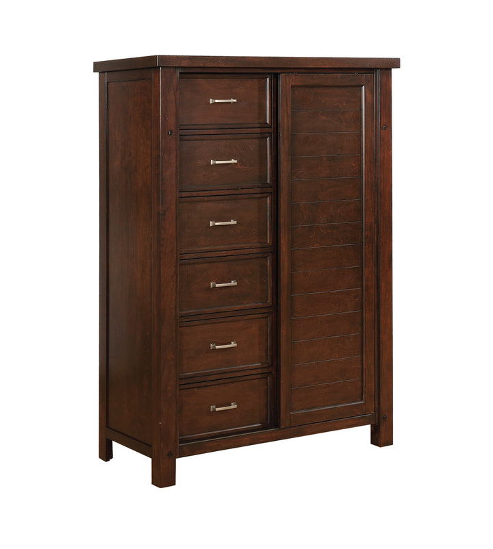 Barstow 8-drawer Bedroom Chest Pinot Noir