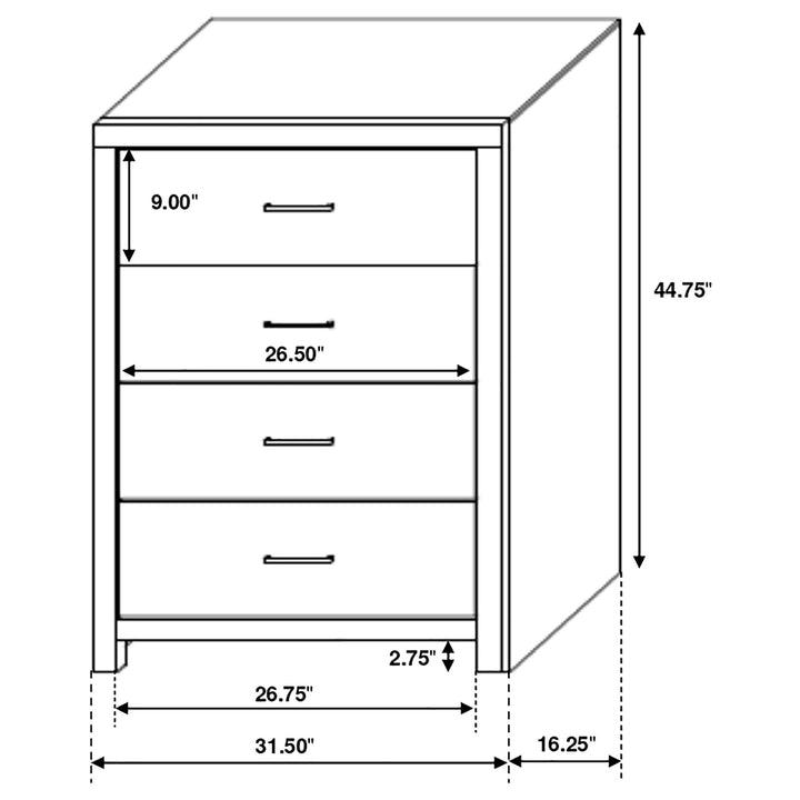 Brantford 5-piece Queen Bedroom Set Barrel Oak