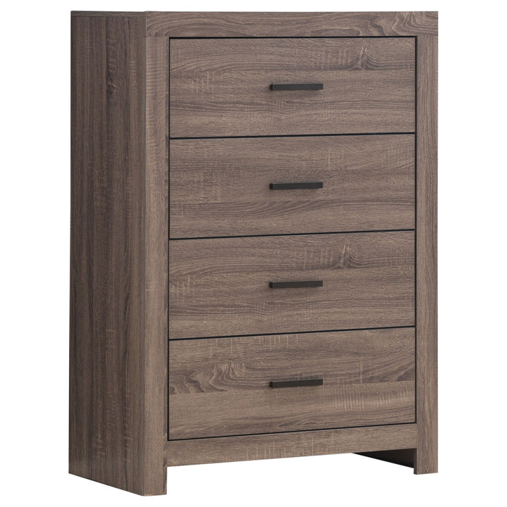 Brantford 4-drawer Bedroom Chest Barrel Oak