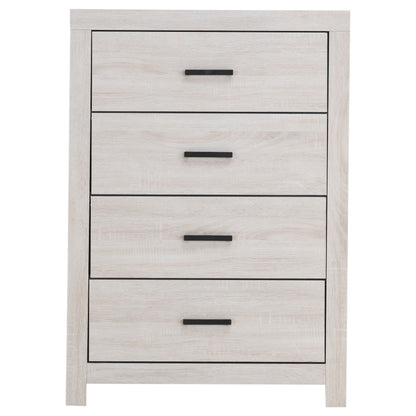 Brantford 4-drawer Bedroom Chest Coastal White