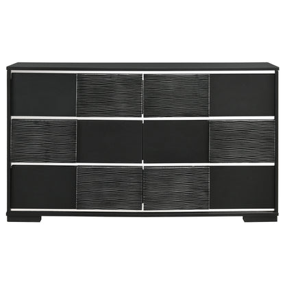 Blacktoft 4-piece Queen Bedroom Set Black