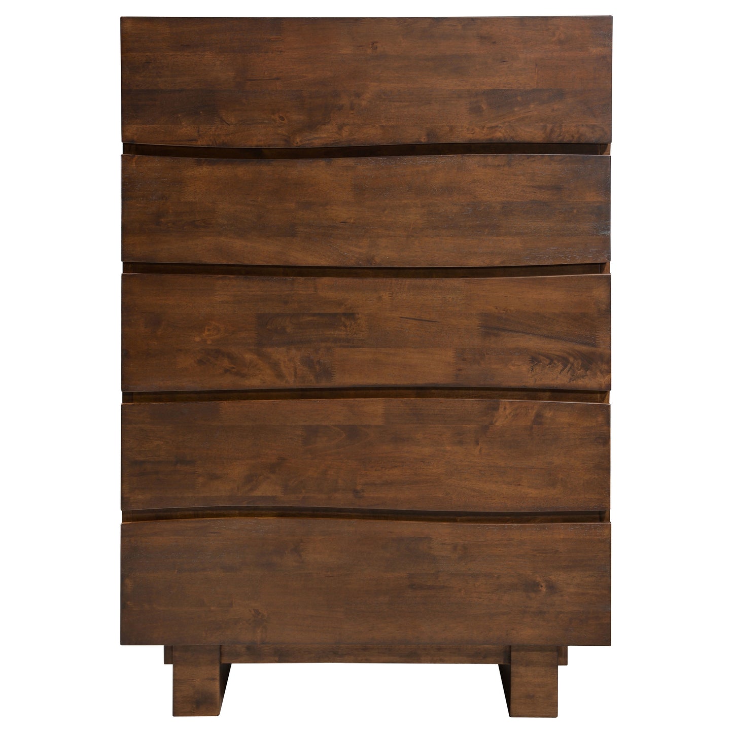 Genevieve 5-drawer Bedroom Chest Dark Brown