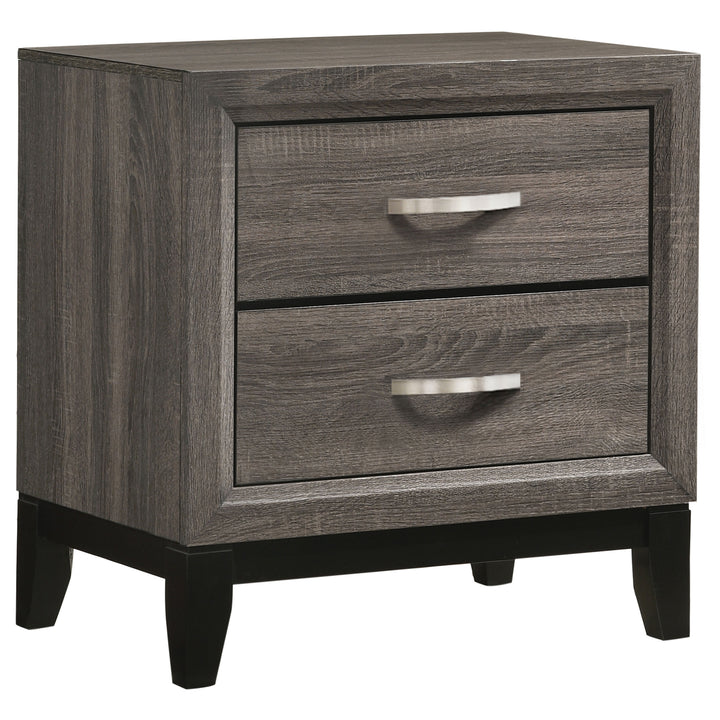 Watson 4-piece Full Bedroom Set Grey Oak