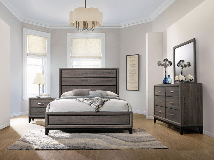 Watson 4-piece California King Bedroom Set Grey Oak