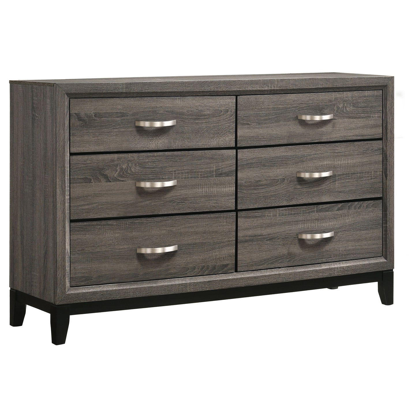 Watson 4-piece Queen Bedroom Set Grey Oak