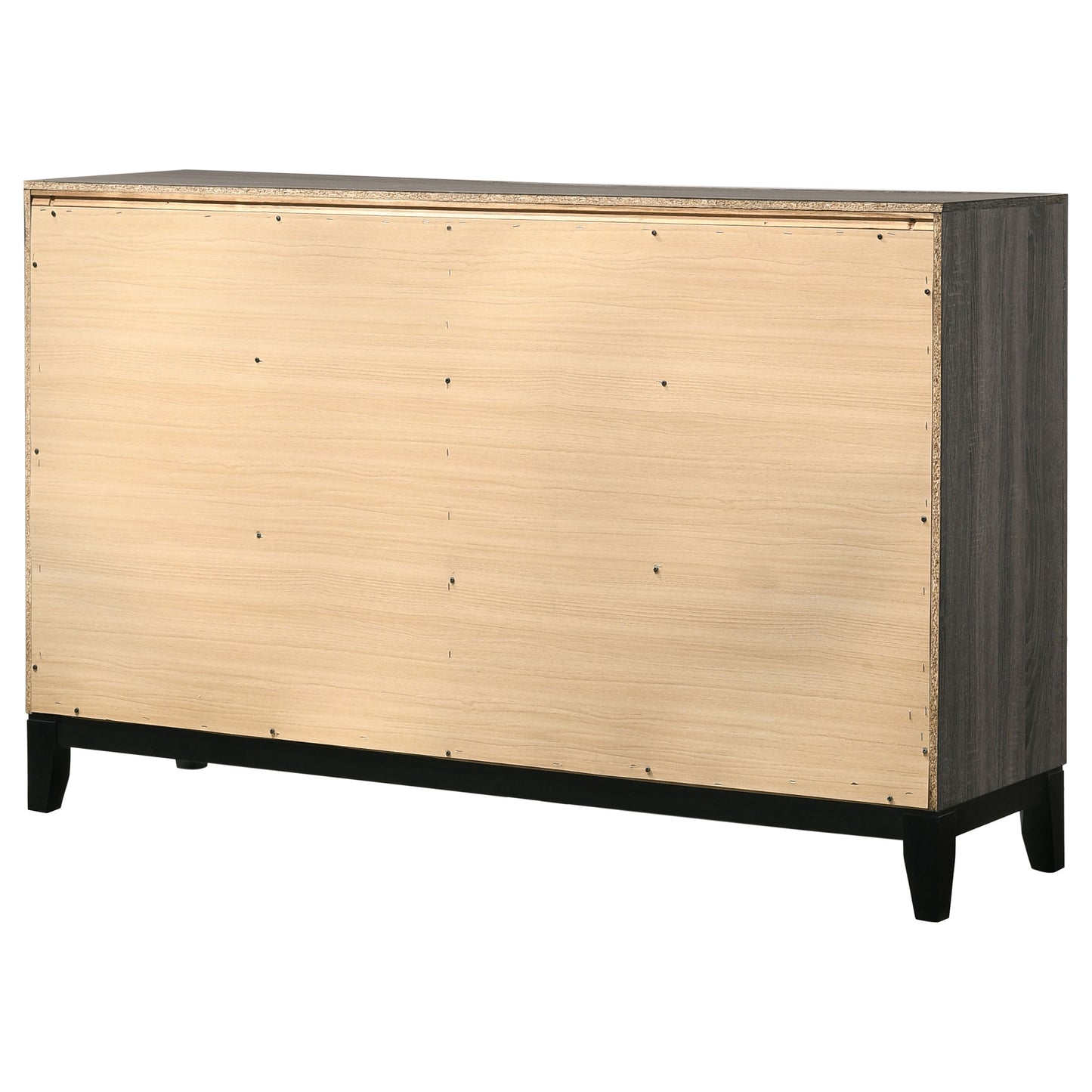 Watson 6-drawer Dresser Grey Oak