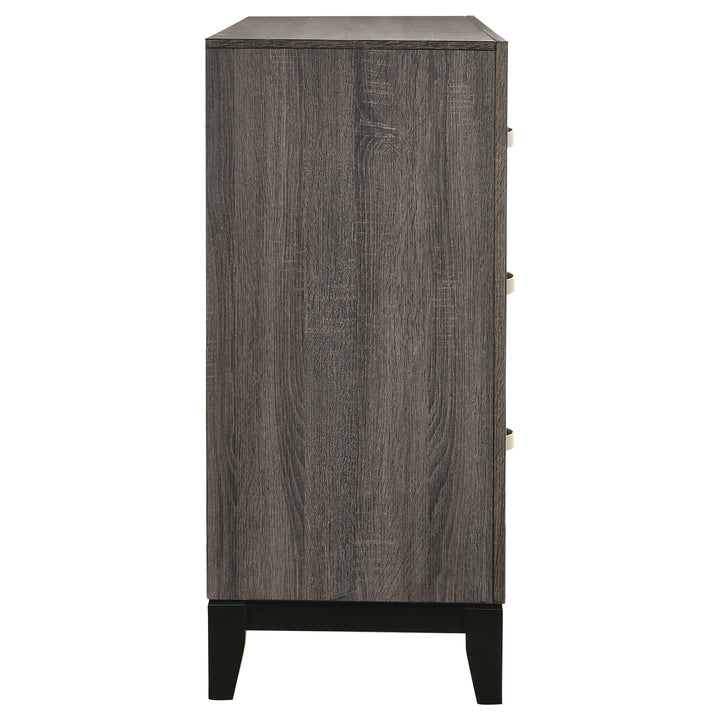 Watson 6-drawer Dresser Grey Oak