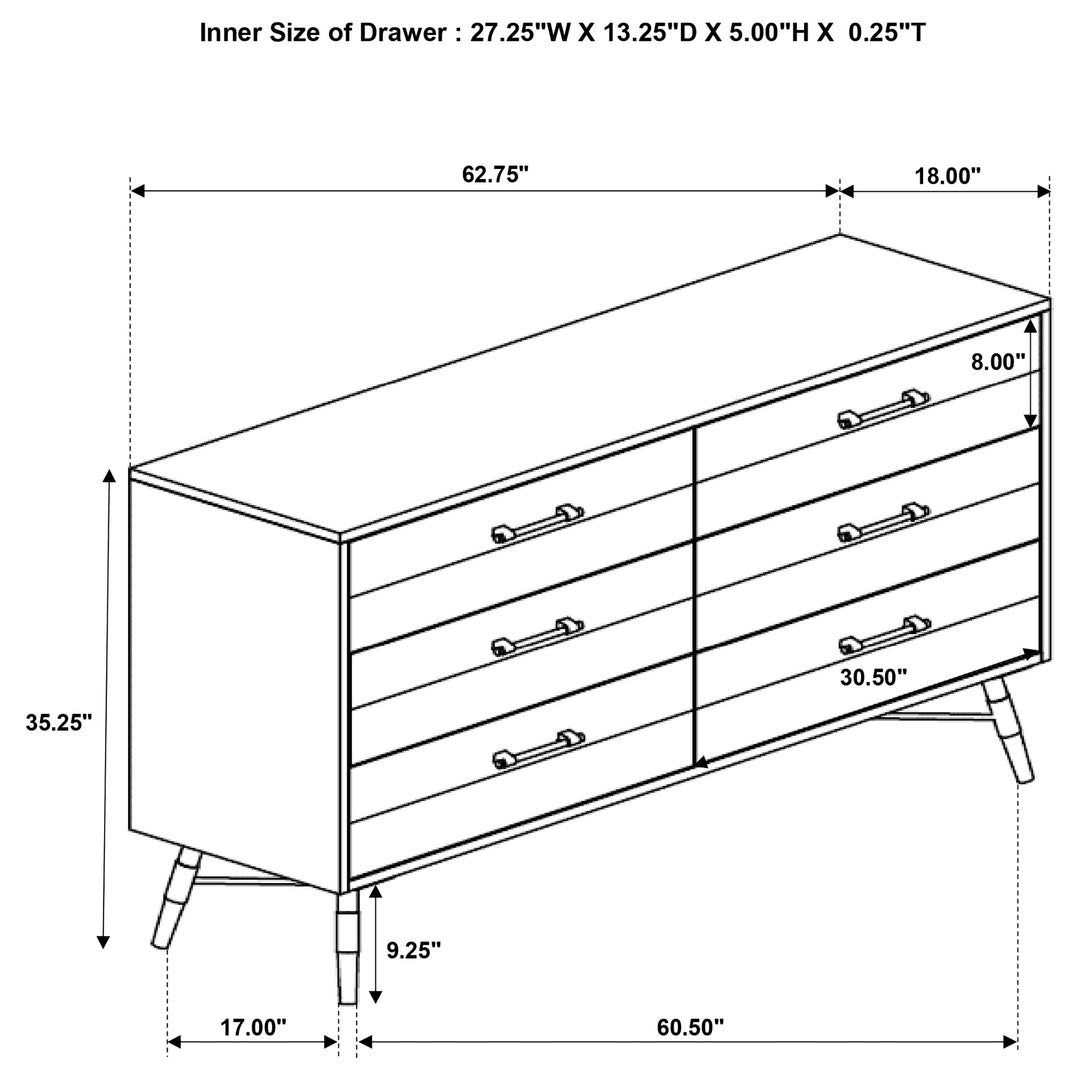 Marlow 4-piece Queen Bedroom Set Rough Sawn Multi