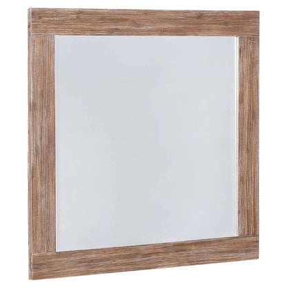 Marlow Dresser Mirror Rough Sawn Multi