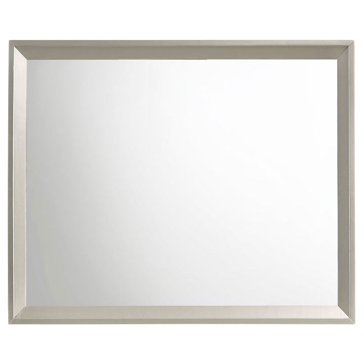 Ramon Dresser Mirror Metallic Sterling