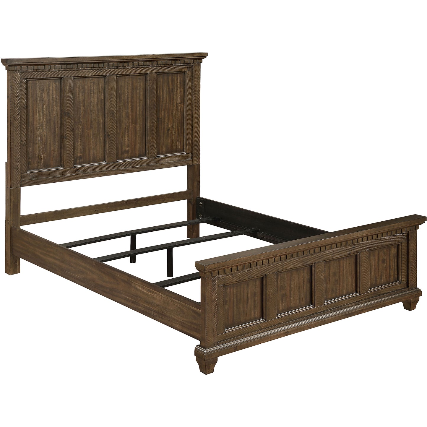 Bennington 4-piece Eastern King Bedroom Set Acacia Brown