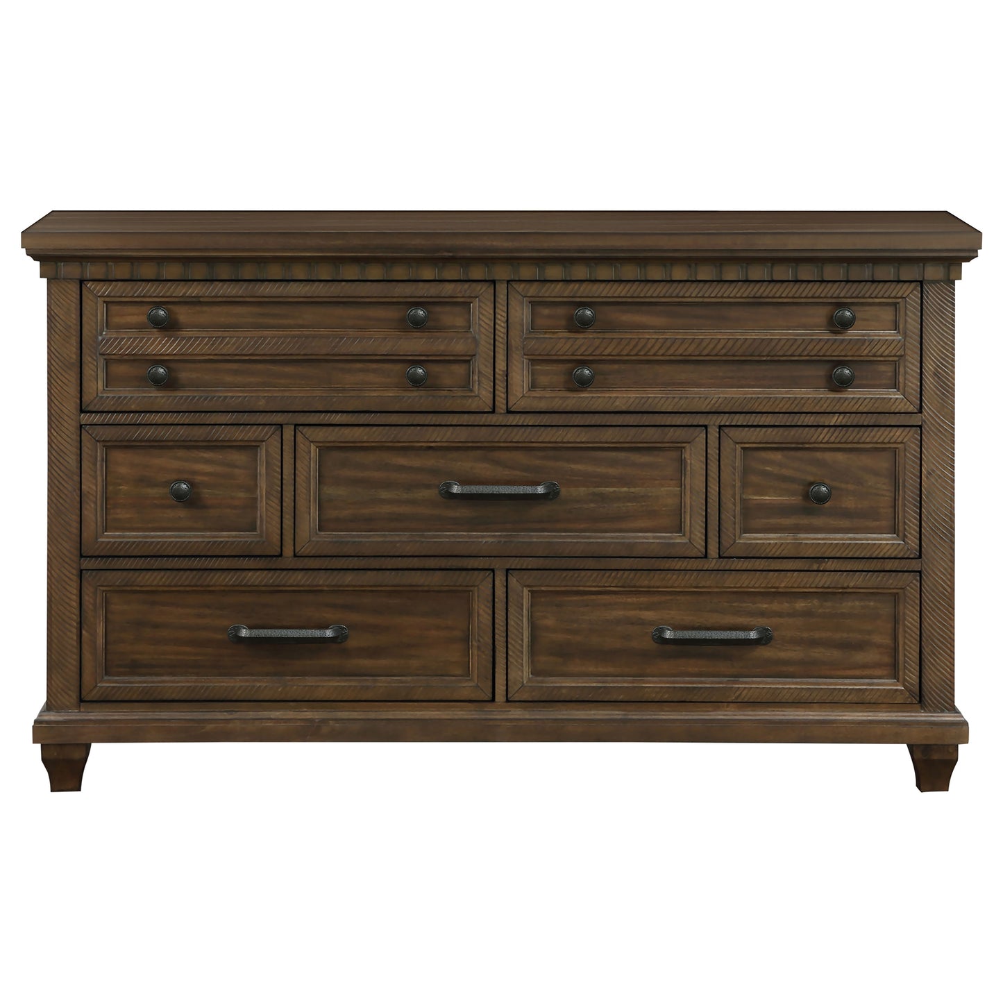 Bennington Rectangular Bedroom Set Acacia Brown