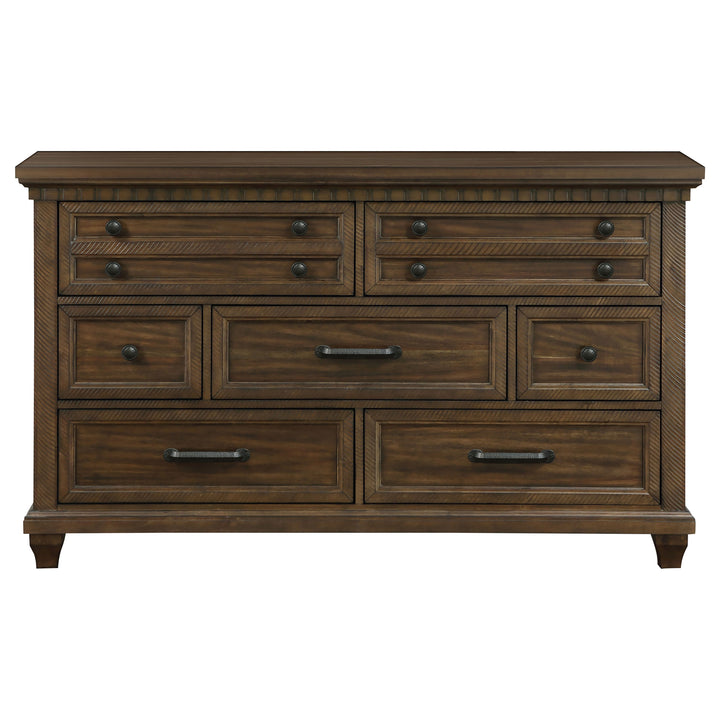 Bennington Rectangular Bedroom Set Acacia Brown