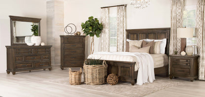 Bennington 5-piece Queen Bedroom Set Acacia Brown