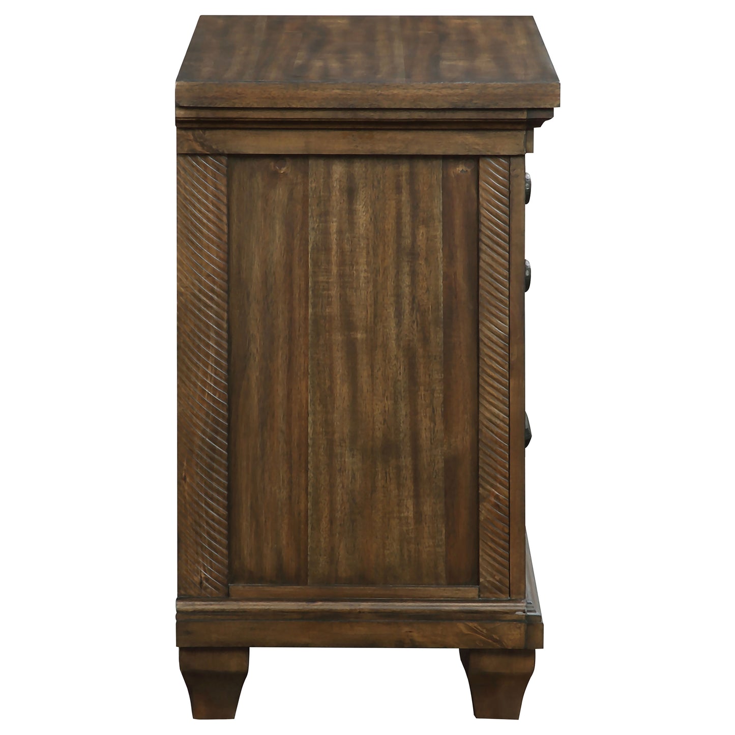 Bennington 2-drawer Nightstand Acacia Brown