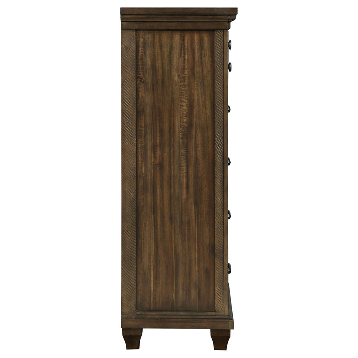 Bennington 5-drawer Bedroom Chest Acacia Brown