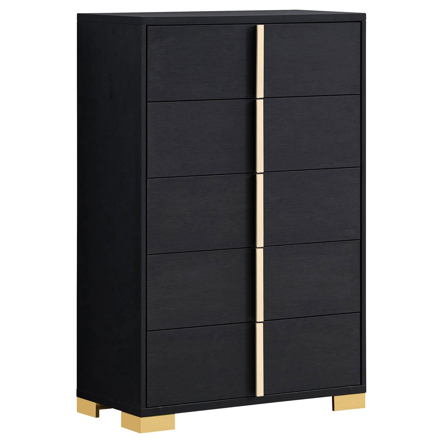 Marceline 5-drawer Bedroom Chest Black