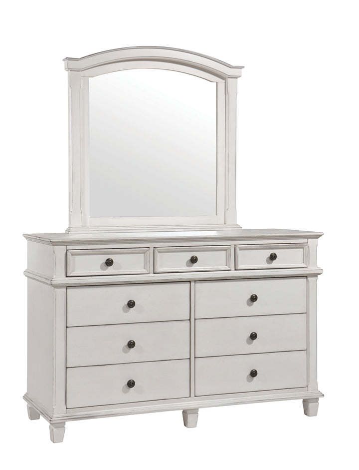 Carolina 9-drawer Dresser Antique White