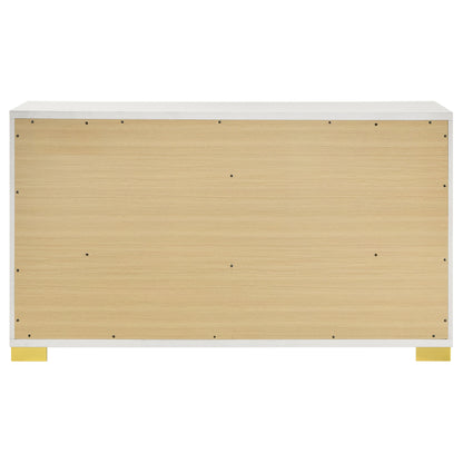 Marceline 6-drawer Dresser White