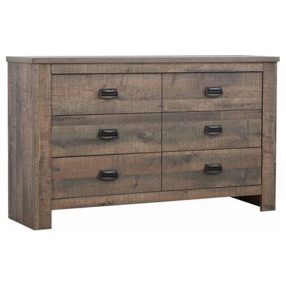 Frederick 4-piece California King Bedroom Set Weathered Oak