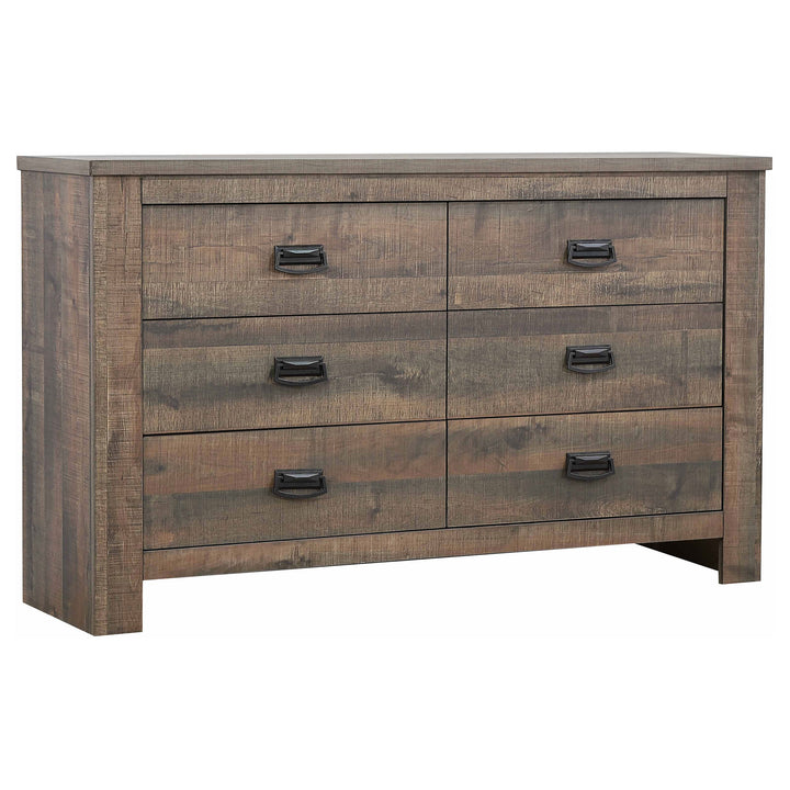 Frederick 4-piece California King Bedroom Set Weathered Oak