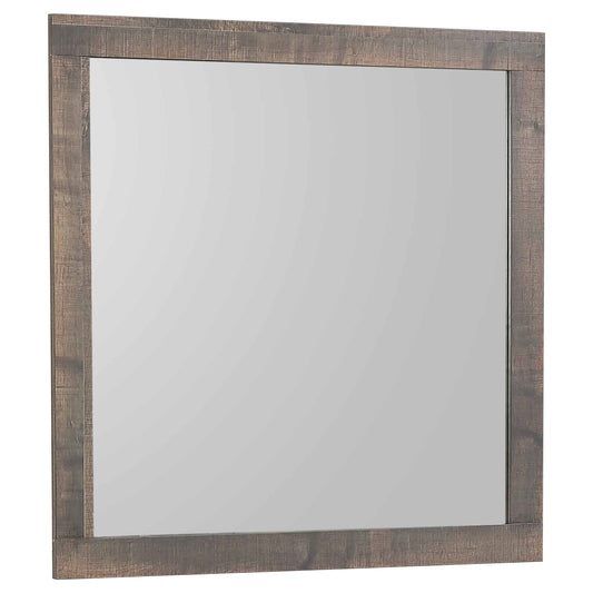 Frederick Dresser Mirror Weathered Oak