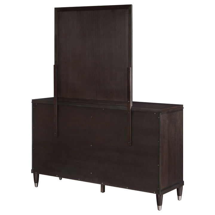 Emberlyn 6-drawer Dresser with Mirror Brown