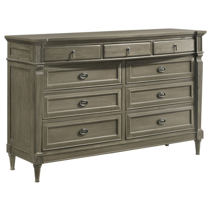 Alderwood 4-piece Eastern King Bedroom Set French Grey