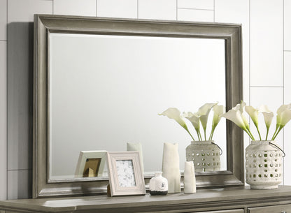 Alderwood Dresser Mirror French Grey