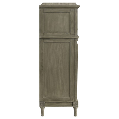 Alderwood 5-drawer Bedroom Chest French Grey