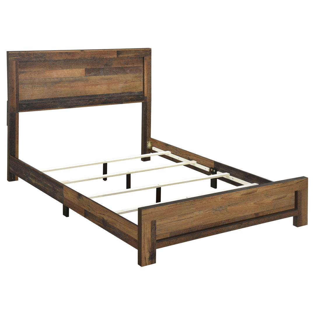 Sidney 4-piece Eastern King Bedroom Set Rustic Pine