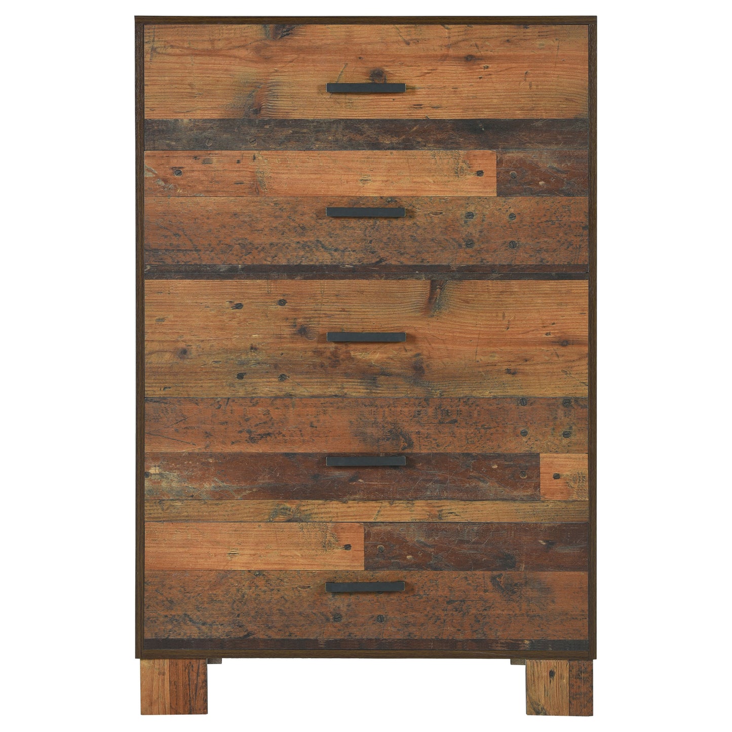 Sidney 5-drawer Bedroom Chest Rustic Pine