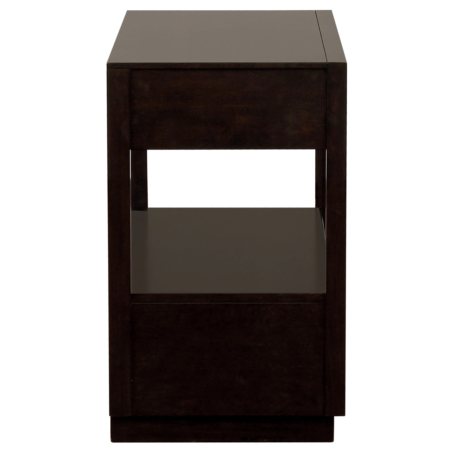 Durango 2-drawer Nightstand Smoked Peppercorn