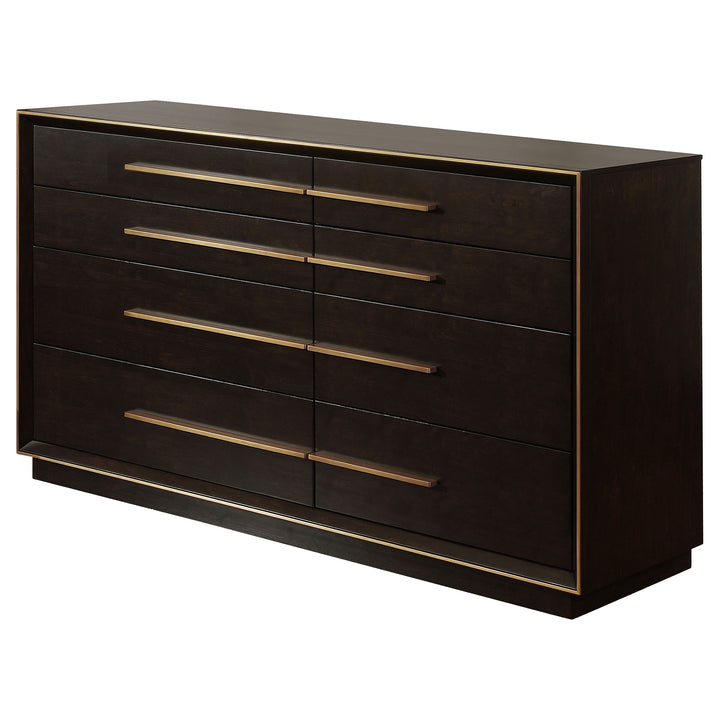 Durango 8-drawer Dresser Smoked Peppercorn