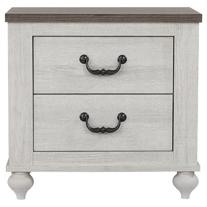 Stillwood 2-drawer Nightstand Vintage Linen