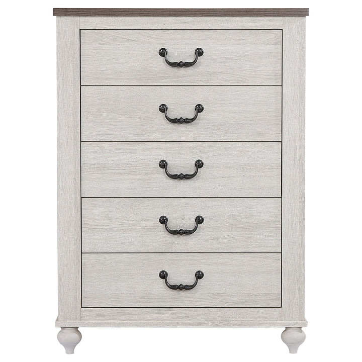 Stillwood 5-drawer Bedroom Chest Vintage Linen