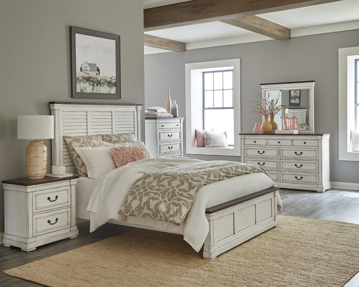 Hillcrest 4-piece California King Bedroom Set White