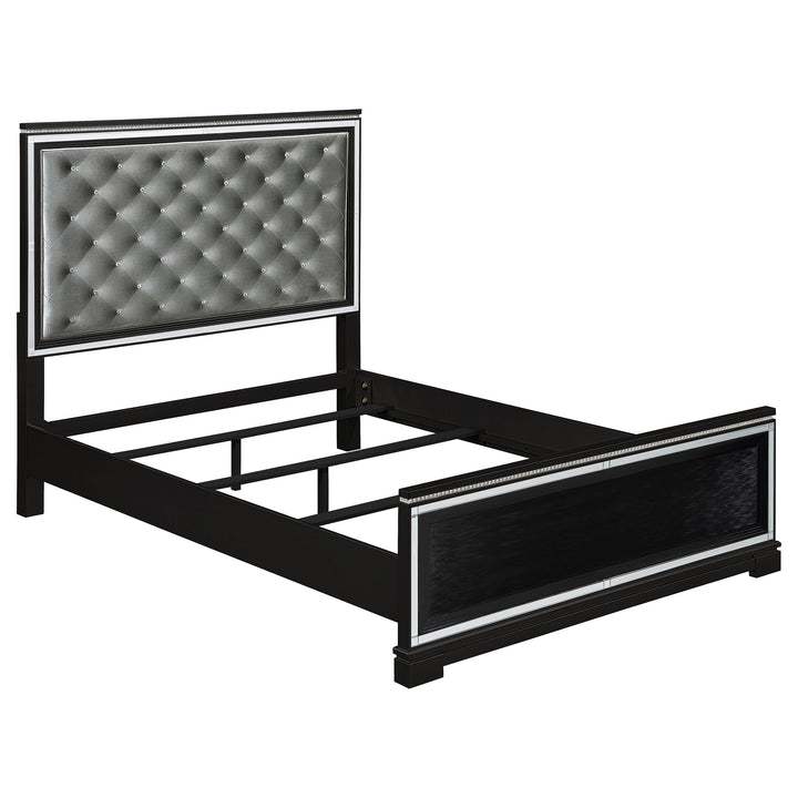 Cappola 5-piece Queen Bedroom Set Black