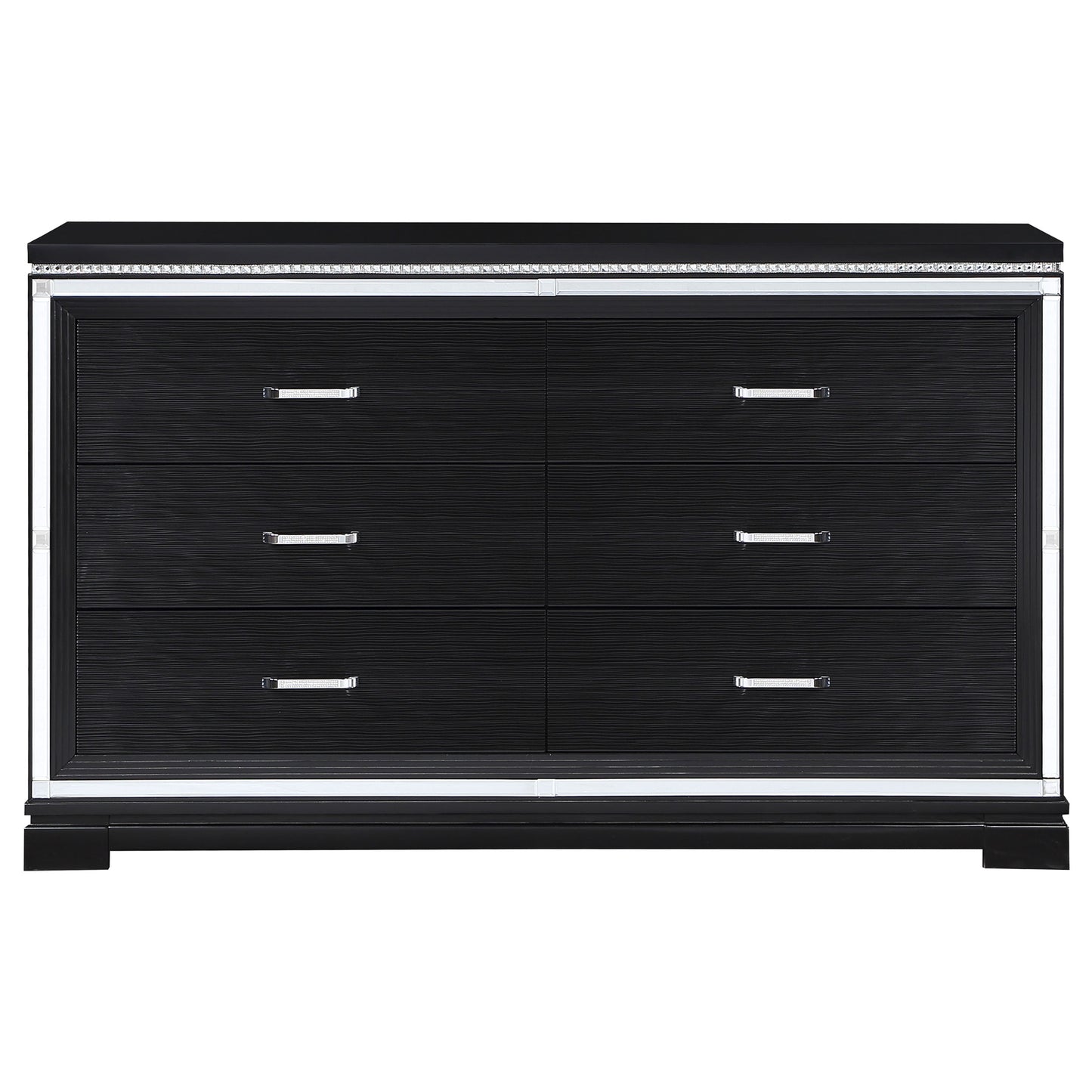 Cappola 6-drawer Dresser Black