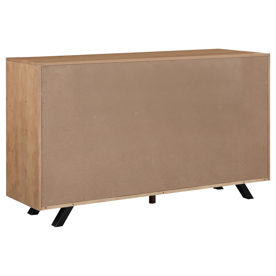 Taylor 7-drawer Dresser Light Honey Brown