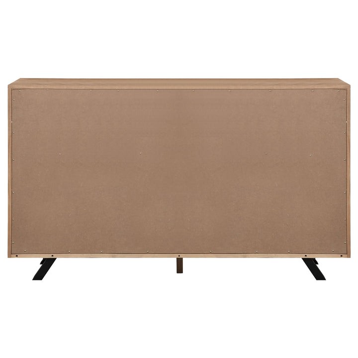 Taylor 7-drawer Dresser Light Honey Brown